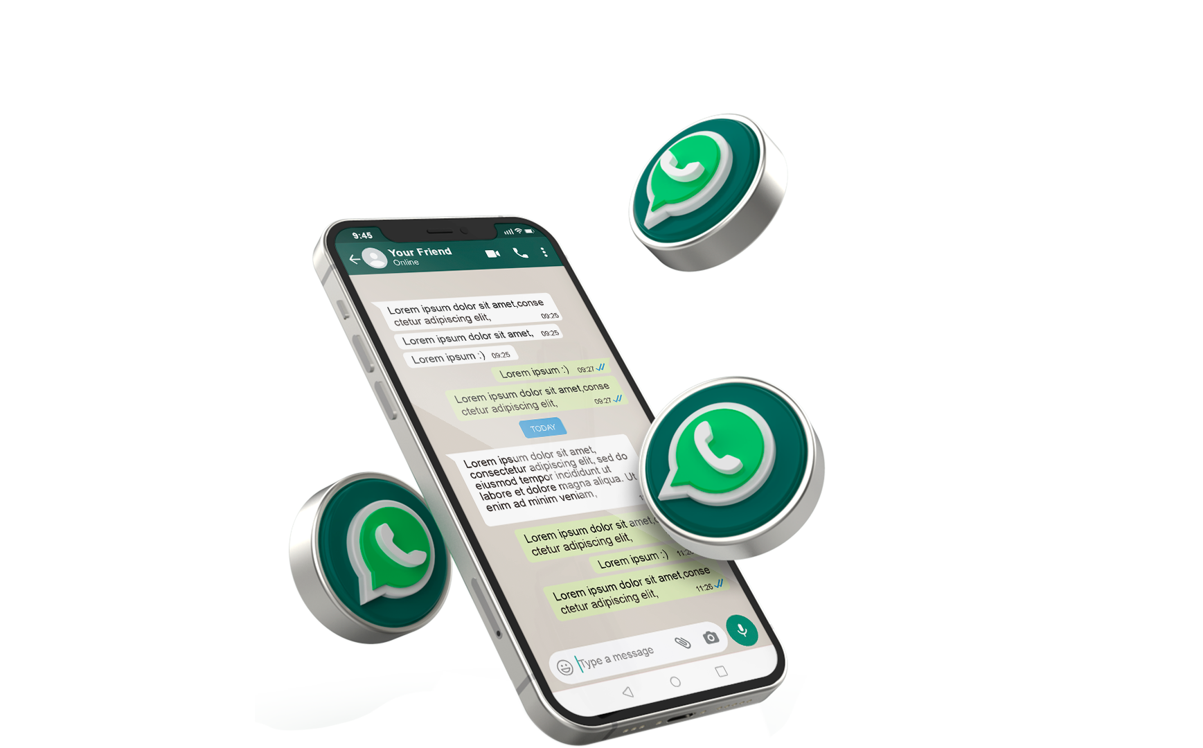 Contato direto no WhatsApp